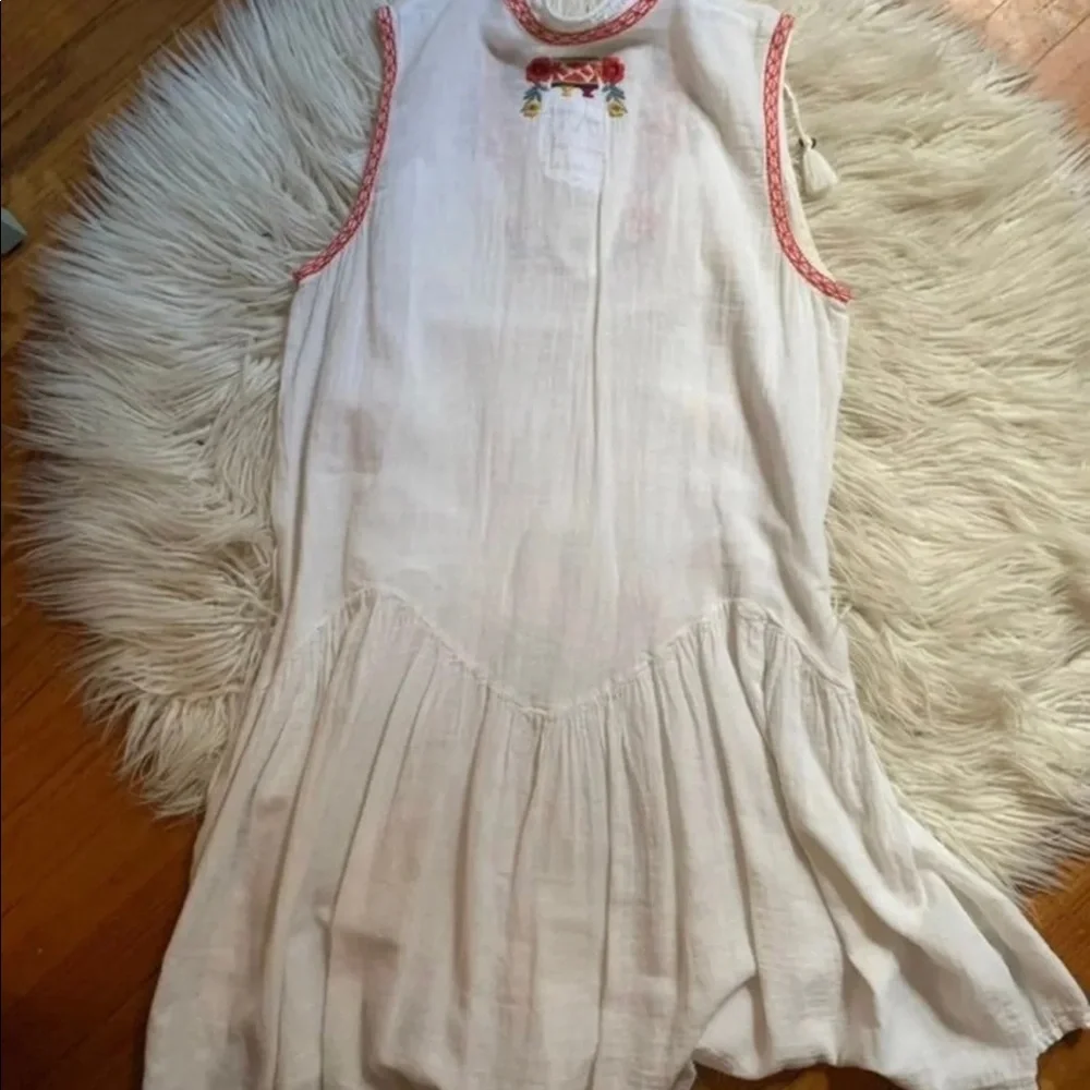 Johnny Was Embroidered Summer Dress